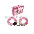 Наручники Love Handcuffs, рожеві - Фото №1