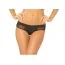 Трусики Hot Mess Micro Mesh Panty, черные - Фото №1