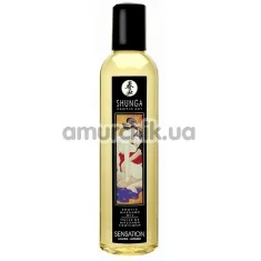 Массажное масло Shunga Erotic Massage Oil Sensation Lavender - лаванда, 250 мл - Фото №1