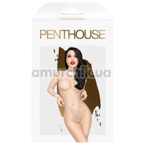 Боді Penthouse Lingerie Scandalous, біле