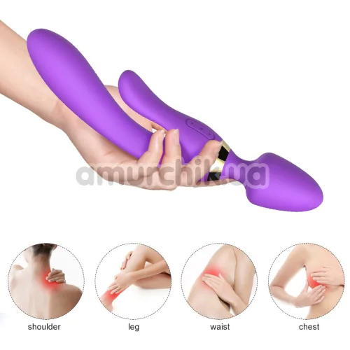 Вибратор Boss Series Magic Wand, фиолетовый