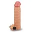 Насадка на пенис с вибрацией Revolutionary Silicone Nature Extender LV414100, телесная - Фото №1