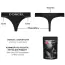 Трусики-стрінги з кишенею для вібратора Dorcel Panty Lover, чорні - Фото №4
