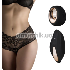 Вибротрусики Pantyrebel Remote Control Vibrating Boyshort, черные - Фото №1