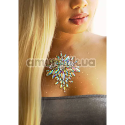Прикраса для тіла Leg Avenue Celestial Jewels Sticker, мультикольорова