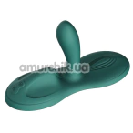 Вибратор для клитора и точки G с подогревом Zalo Flora Smart Vibrating Pad, зеленый - Фото №1