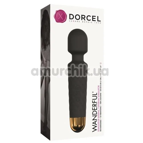 Универсальный вибромассажер Dorcel Wanderful, черный