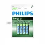Батарейки Philips LongLife AAA, 4 шт - Фото №1