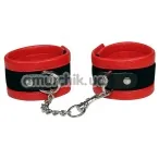 Наручники Bad Kitty Cuffs, красные - Фото №1