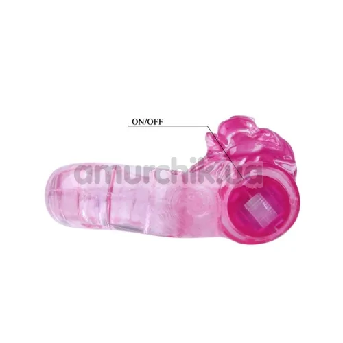 Набор из 6 виброколец New Magic Stretch Rings, розовый