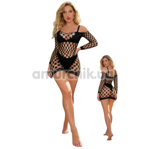 Платье Star Night Net Summer Mini Dress, черное