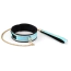 Бондажный набор Liebe Seele Blue Glossy Soft Bondage Set, голубой - Фото №6
