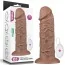Вибратор Realistic Chubby Dildo 10.5, коричневый - Фото №13