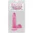 Фалоімітатор Basix Rubber Works Dong with Suction Cup, 15 см рожевий - Фото №2