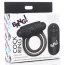 Віброкільце для члена Bang! Remote Control Vibrating Cock Ring & Bullet, чорне - Фото №9