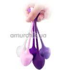 Набір вагінальних кульок Boss Series Purple Virgo, різнокольоровий - Фото №1
