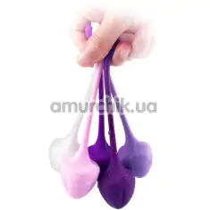 Набір вагінальних кульок Boss Series Purple Virgo, різнокольоровий - Фото №1