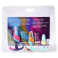 Набор из 3 анальных пробок Doc Johnson Mood Naughty 1 Kaleidoscope Trainer Set, разноцветный - Фото №7