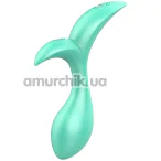 Анальна пробка з вібрацією Odeco Every Night Toys Sally, бірюзова - Фото №1