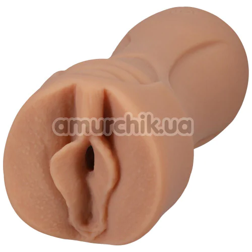 Искусственная вагина Signature Strokers Kenzie Anne Pocket Pussy, телесная