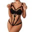 Боди JSY Sexy Lingerie JS228171, черное - Фото №1