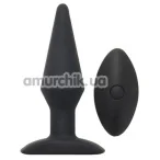 Анальна пробка з вібрацією Cheeky Love Wireless Remote Plug, чорна - Фото №1