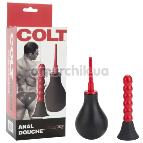 Інтимний душ Colt Anal Douche, червоно-чорний