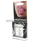 Насадка на язык Medium Clear Tongue Pearl средней жёсткости - Фото №1