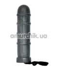 Анальна пробка Dark Stallions Rodeo Rocket, сіра - Фото №1