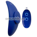 Клиторальный вибратор Sweet Smile RC Panty Vibrator Extra Slim, синий - Фото №1