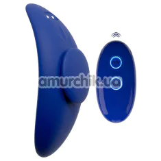 Кліторальний вібратор Sweet Smile RC Panty Vibrator Extra Slim, синій - Фото №1