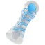 Мастурбатор Pretty Love Transparent Spiral Masturbator, голубой - Фото №3