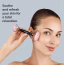 Роликовый массажер Geske Rose Quartz Face & Body Roller 5 in 1, черный - Фото №10