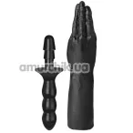 Кисть для фистинга TitanMen The Hand with Vac-U-Lock, черная - Фото №1