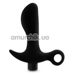 Вибростимулятор простаты Anal Adventures Platinum Vibrating Prostate Massager 1, черный - Фото №1