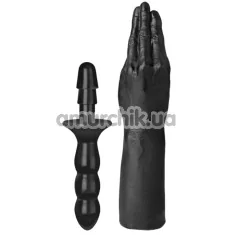 Кисть для фістингу TitanMen The Hand with Vac - U - Lock, чорна - Фото №1