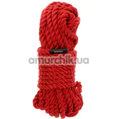 Веревка Taboom Bondage Rope 10 Meter, красная - Фото №1