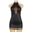 Платье Star Night Wetlook Leather Sexy Mini Dress, черное - Фото №8