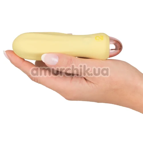 Вібратор Mini Vibrator Cuties 551155, жовтий