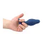Анальная пробка с вибрацией Virgite Remote Controlled Anal Plug E5, синяя - Фото №4
