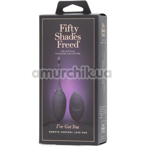 Віброяйце Fifty Shades Freed I've Got You, фіолетове