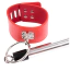 Фиксаторы для рук и ног DS Fetish Metal Hand And Ankle Spreader Bar, красные - Фото №3