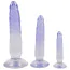 Набор анальных фаллоимитаторов Crystal Clear Anal Training Set, прозрачный - Фото №4