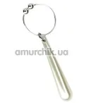 Украшение для пупка Navel Noveltic Ring with White Drop - Фото №1