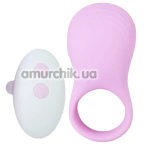 Віброкільце для члена Sweet Em Velvet Lure Vibe Ring, рожеве - Фото №1