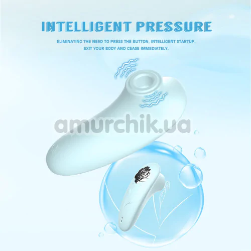 Симулятор орального сексу для жінок Kissen Cynthia, блакитний