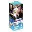 Полый страпон Vibrating Strap-on Silicone Sleeve, телесный - Фото №7