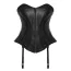 Корсет Zado Fetish Leather Corset, черный - Фото №7