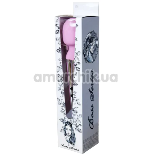 Универсальный вибромассажер Boss Series Wand Genius 10 Function, розовый