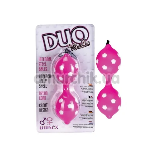 Вагинальные шарики Duo Balls розовые